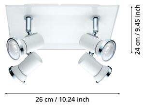 Eglo 95995 - Faretto LED da bagno TAMARA 1 4xGU10-LED/3,3W/230V