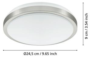 Eglo 96032 - Plafoniera LED COMPETA 1 LED/18W/230V