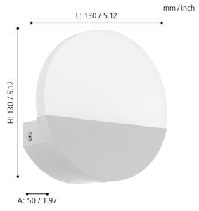 Eglo 96039 - Applique da parete LED METRASS 1 LED/4,5W/230V