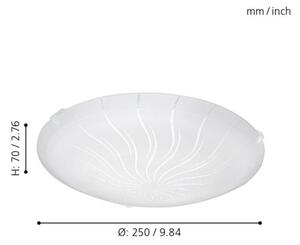Eglo 96089 - Plafoniera LED MARGITTA 1 LED/11W/230V