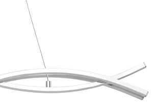 Eglo 96102 - Sospensione a cavo LASANA 2 LED/35W/230V 3000K cromo lucido