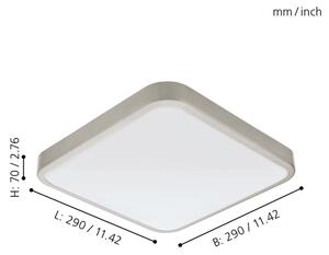 Eglo 96231 - Plafoniera da bagno a LED MANILVA LED/16W/230V IP44
