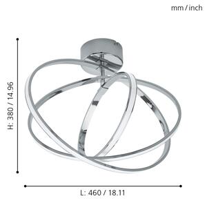 Eglo 96306 - Plafoniera LED SELVINA 3xLED/12W+14W+9W/230V