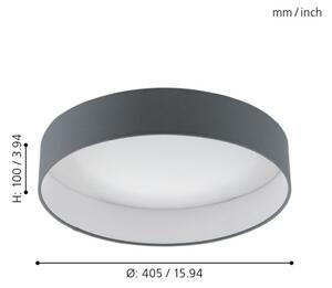 Eglo 96538 - Plafoniera a LED dimmerabile PALOMARO 1 LED/18W/230V