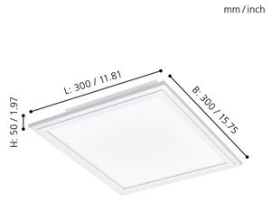 Eglo 96662 - Lampada LED RGBW dimmerabile SALOBRENA-C LED/16W + telecomando