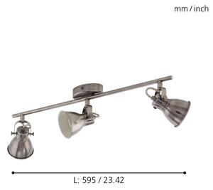 Eglo 96554 - Faretto LED SERAS 3xGU10/3,3W/230V