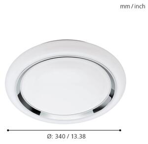 Eglo 96686 - Plafoniera LED dimmerabile CAPASSO-C LED/17W/230V