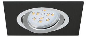 Eglo 96759 - Lampada LED da incasso TERNI 1 1xGU10/5W/230V nero