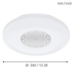 Eglo 96821 - Applique/Plafoniera LED dimmerabile CAPASSO-C LED/17W/230V