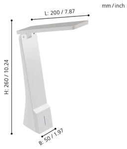 Eglo 97044 - Lampada LED da tavolo LA SECA 1xLED/1,8W/230V bianco