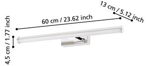 Eglo 97082 - Illuminazione per specchio da bagno VADUMI LED/11W/230V IP44