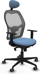 Sedia da ufficio con poggiatesta Jorquera Piqueras y Crespo 1D036G1 Blu cielo