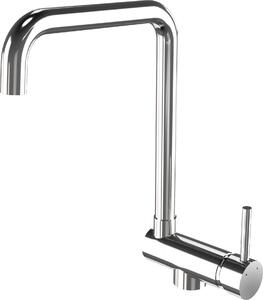 Granitan - Miscelatore cucina - Rubinetto cucina altezza 34 cm - Cromato - girevole 360° - UNIVERSAL