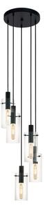 Eglo 97368 - Lampadario a sospensione con filo MONTEFINO 5xE27/60W/230V