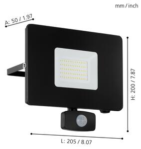 Eglo 97463 - Riflettore a LED con sensore FAEDO 3 LED/50W/230V IP44