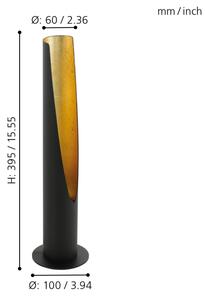 Eglo 97583 - Lampada da tavolo LED BARBORRO 1xGU10/4,5W/230V