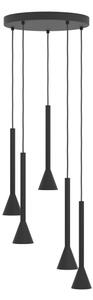 Eglo 97606 - Lampadario LED a sospensione con filo CORTADERAS 5xGU10/5W/230V