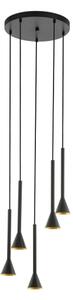 Eglo 97606 - Lampadario LED a sospensione con filo CORTADERAS 5xGU10/5W/230V