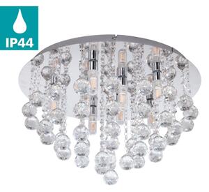 Eglo 97699 - LED lampada bagno ALMONTE 8xG9/3W/230V IP44