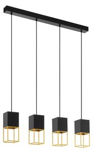Eglo 97734 - Lampadario LED a sospensione con filo MONTEBALDO 4xGU10/5W/230V