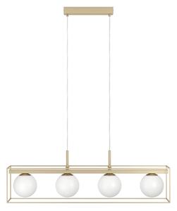 Eglo 97793 - Lampadario a sospensione con filo VALLASPRA 4xE14/40W/230V