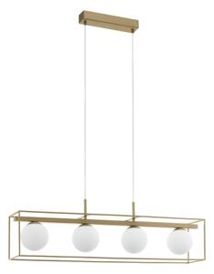 Eglo 97793 - Lampadario a sospensione con filo VALLASPRA 4xE14/40W/230V