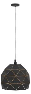 Eglo 97841 - Lampadario a sospensione con filo ROCCAFORTE 1xE27/60W/230V