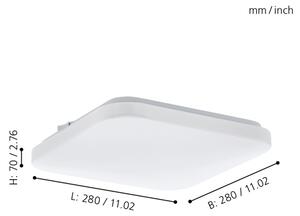 Eglo 97874 - Plafoniera LED FRANIA LED/11,5W/230V