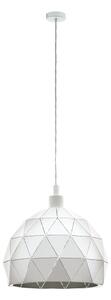 Eglo 97854 - Lampadario a sospensione con filo ROCCAFORTE 1xE27/60W/230V