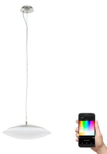 Eglo 97812 - Lampadario a sospensione LED RGB dimmerabile con cavo FRATTINA-C LED/27W/230V