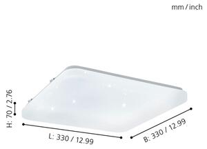Eglo 97882 - Plafoniera LED FRANIA-S LED/14,6W/230V