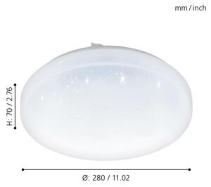 Eglo 97877 - Plafoniera LED FRANIA-S LED/11,5W/230V