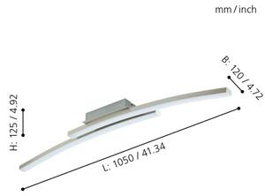 Eglo 97909 - Plafoniera LED RGB dimmerabile FRAIOLI-C LED/34W/230V