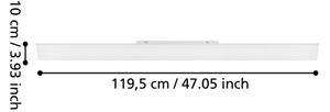 Eglo 98025 - Pannello LED SALOBRENA 1 LED/40W/230V bianco