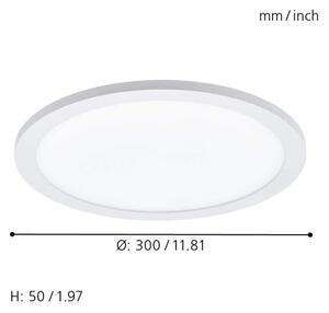 Eglo 97958 - Plafoniera LED RGBW SARSINA-C LED/16W/230V + telecomando