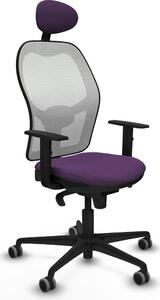 Sedia da ufficio con poggiatesta Jorquera Piqueras y Crespo 1D036G1 Viola