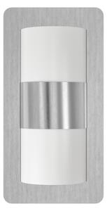 Eglo 98085 - Lampada da esterno CISTIERNA 2xE27/10W/230V IP44 cromo opaco