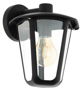 Eglo 98121 - Applique da esterno MONREALE 1xE27/60W/230V IP44 nero