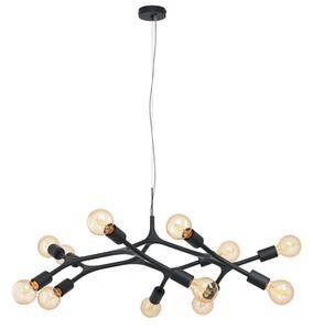Eglo 98347 - Lampadario a sospensione con filo BOCADELLA 12xE27/60W/230V
