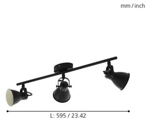 Eglo 98399 - Luce Spot a LED SERAS 3xGU10/3,3W/230V