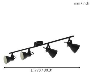 Eglo 98408 - Luce Spot a LED SERAS 4xLED/3,3W/230V