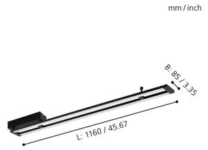 Eglo 98491 - Plafoniera dimmerabile a LED AMONTILLADO LED/27W/230V