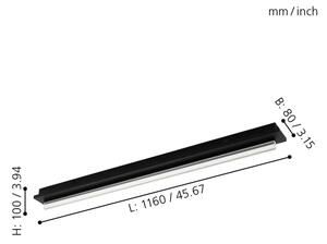 Eglo 98494 - Plafoniera a LED SPADAFORA LED/25W/230V