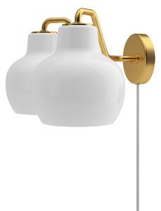 Applique da parete Louis Poulsen, VL Ring Crown, Dorato / Ottone, Soggiorno, Vetro, Design