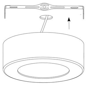 Eglo 98559 - Plafoniera LED RGB dimmerabile FUEVA-C LED/21W/230V