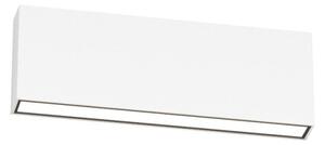 Applique led top light madrid 26 ip65 cct biemissione alluminio vetro - Top Light
