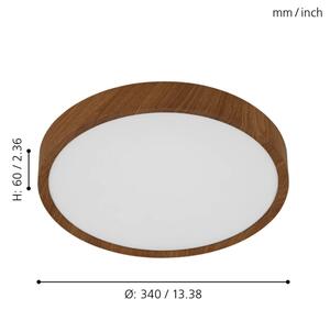 Eglo 98601 - Plafoniera LED MUSURITA LED/14,6W/230V