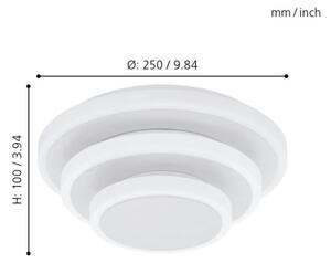 Eglo 98676 - Plafoniera LED ELGVERO LED/11,4W/230V + LED/8,6W + LED/5,4W