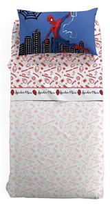 Completo lenzuola Spiderman Amazing Caleffi in cotone