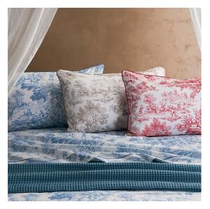 Lenzuola matrimoniali Toile de Jouy Biancoperla in cotone